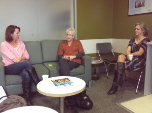 Girls in the waiting room.