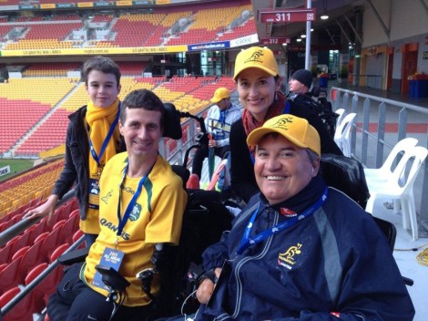 Luke and Matthew with Derani and Rocky Mileto.